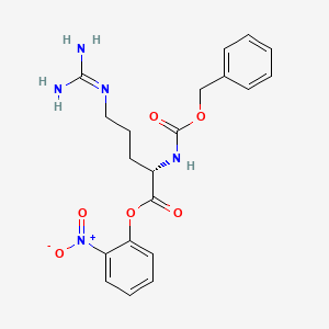 Z-Asn-o-nitrophenyl ester (Cbz-Arg-OPh(2-NO2))