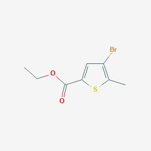 molecular formula C8H9BrO2S B6325471 4-溴-5-甲硫代吩-2-羧酸乙酯 CAS No. 1256286-44-8