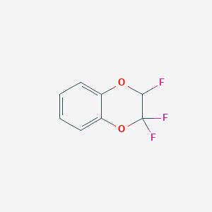 molecular formula C8H5F3O2 B6325502 2,2,3-Trifluorobenzodioxan CAS No. 72842-03-6