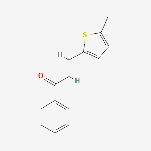 (2E)-3-(5-Methylthiophen-2-yl)-1-phenylprop-2-en-1-one