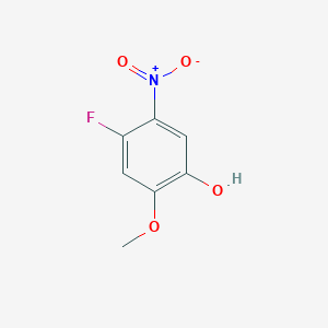 4-Fluoro-5-nitro-2-methoxyphenol