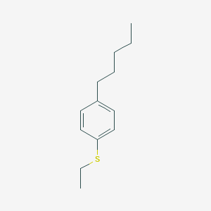 molecular formula C13H20S B6325662 4-Pentylphenyl ethyl sulfide CAS No. 2737206-76-5