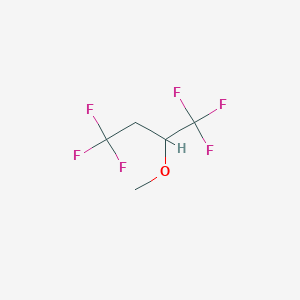 molecular formula C5H6F6O B6325763 1,1,1,4,4,4-Hexafluoro-2-methoxybutane CAS No. 1858252-09-1