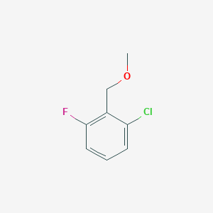 molecular formula C8H8ClFO B6325809 1-Chloro-3-fluoro-2-(methoxymethyl)benzene CAS No. 2379321-27-2