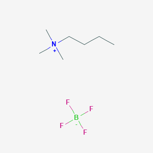 molecular formula C7H18BF4N B6325846 N-Trimethyl-N-butylammonium tetrafluoroborate, 99.5% CAS No. 66839-77-8