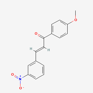 (2E)-1-(4-Methoxyphenyl)-3-(3-nitrophenyl)prop-2-en-1-one