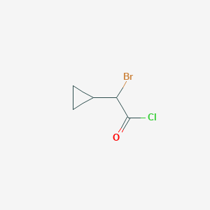 2-Bromo-2-cyclopropylacetyl chloride