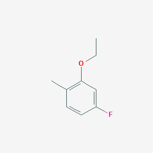 molecular formula C9H11FO B6325908 2-Ethoxy-4-fluoro-1-methylbenzene CAS No. 1691815-54-9