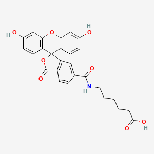 6-(Fluorescein-6-carboxamido)hexanoic acid, 90%