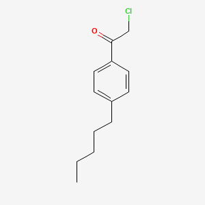 molecular formula C13H17ClO B6325944 2-Chloro-1-(4-pentylphenyl)ethanone CAS No. 1822673-63-1