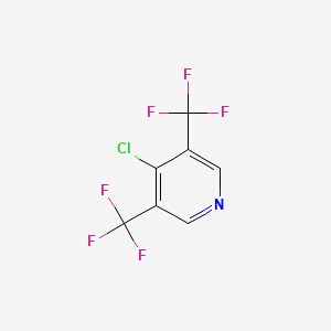 4-Chloro-3,5-bis(trifluoromethyl)pyridine, 97%