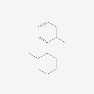 molecular formula C14H20 B6326088 1-Methyl-2-(2-methylcyclohexyl)benzene CAS No. 92299-07-5