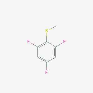 Methyl(2,4,6-trifluorophenyl)sulfane