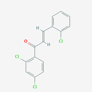molecular formula C15H9Cl3O B6326101 2,2',4'-Trichlorochalcone CAS No. 1031691-32-3