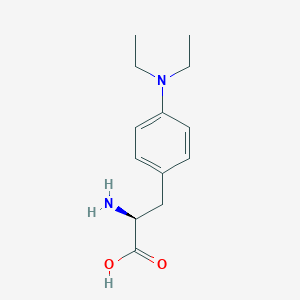 molecular formula C13H20N2O2 B6326103 H-L-Phe(4-NEt2)-OH CAS No. 1195260-99-1