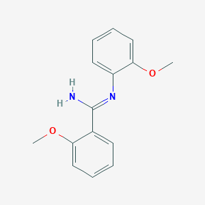 2-Methoxy-N-(2-methoxyphenyl)benzimidamide