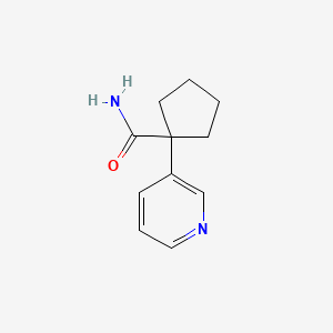 1-Pyridin-3-yl-cyclopentanecarboxylic acid amide, 95%