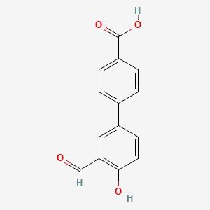 4-(4-Carboxyphenyl)-2-formylphenol, 95%