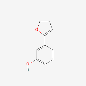 B6326635 3-(Furan-2-yl)phenol, 95% CAS No. 35461-95-1