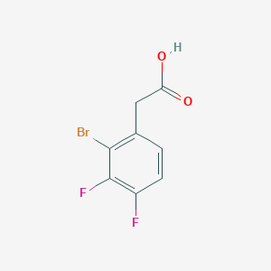 2-(2-Bromo-3,4-difluorophenyl)acetic acid