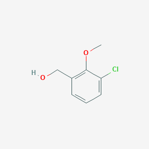 molecular formula C8H9ClO2 B6326763 3-Chloro-2-methoxybenzyl alcohol CAS No. 869088-29-9