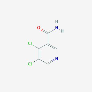 molecular formula C6H4Cl2N2O B6326782 4,5-Dichloronicotinamide CAS No. 1375065-71-6