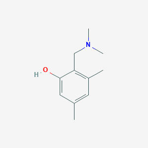molecular formula C11H17NO B6326814 2-[(Dimethylamino)methyl]-3,5-dimethylphenol CAS No. 63487-28-5