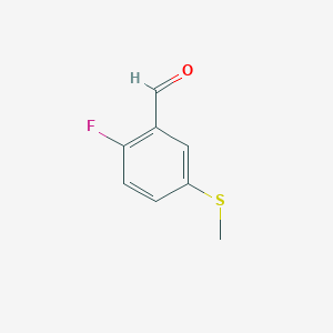 2-Fluoro-5-(methylthio)benzaldehyde