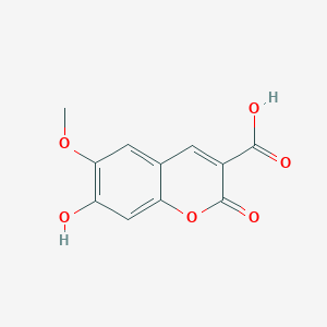 7-Hydroxy-6-methoxy-2-oxo-2H-chromene-3-carboxylic acid