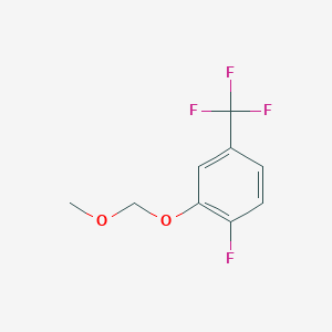 1-Fluoro-2-(methoxymethoxy)-4-(trifluoromethyl)benzene