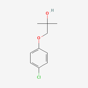 molecular formula C10H13ClO2 B6327025 1-(4-Chlorophenoxy)-2-methylpropan-2-ol CAS No. 111226-04-1