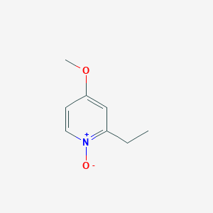 molecular formula C8H11NO2 B6327036 2-乙基-4-甲氧基-吡啶 1-氧化物 CAS No. 105552-60-1