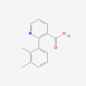 molecular formula C14H13NO2 B6327082 2-(2,3-Dimethylphenyl)nicotinic acid, 95% CAS No. 1225762-88-8