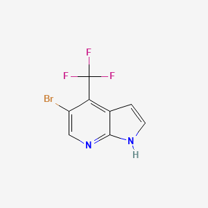 5-Bromo-4-(trifluoromethyl)-1H-pyrrolo[2,3-b]pyridine