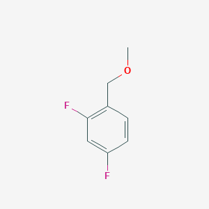 molecular formula C8H8F2O B6327118 2,4-Difluoro-1-(methoxymethyl)benzene CAS No. 1896173-52-6