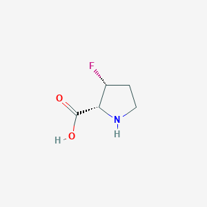 (2R,3R)-3-Fluoropyrrolidine-2-carboxylic acid