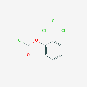 molecular formula C8H4Cl4O2 B6327250 2-(Trichloromethyl)phenyl chloroformate CAS No. 830-97-7