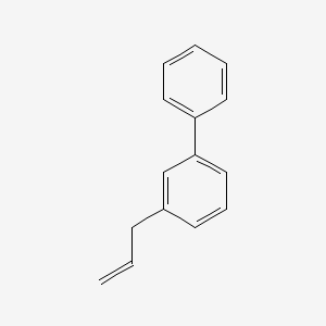 molecular formula C15H14 B6327309 3-(3-Biphenyl)-1-propene;  97% CAS No. 58144-28-8