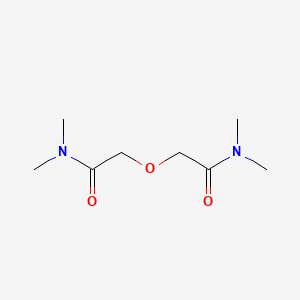 molecular formula C8H16N2O3 B6327466 Acetamide, 2,2'-oxybis[N,N-dimethyl- CAS No. 34866-70-1