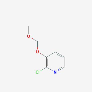 molecular formula C7H8ClNO2 B6327608 2-Chloro-3-(methoxymethoxy)pyridine CAS No. 862667-72-9