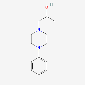 molecular formula C13H20N2O B6327703 1-(4-phenyl-1-piperazinyl)-2-propanol CAS No. 41103-45-1