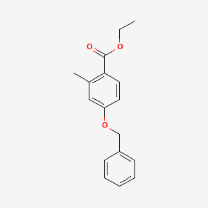 Ethyl 4-(benzyloxy)-2-methylbenzoate