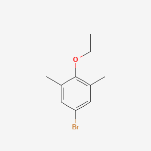 molecular formula C10H13BrO B6327774 5-Bromo-2-ethoxy-1,3-dimethylbenzene CAS No. 126209-25-4