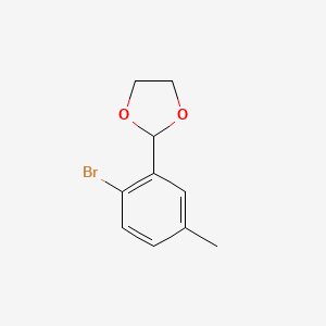 2-(2-Bromo-5-methylphenyl)-1,3-dioxolane