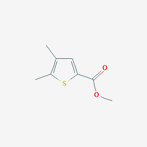 molecular formula C8H10O2S B063279 Methyl 4,5-dimethylthiophene-2-carboxylate CAS No. 168850-69-9