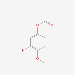 Acetic acid 3-fluoro-4-methoxy phenyl ester