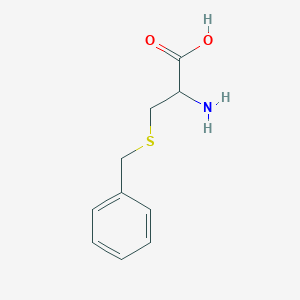 molecular formula C10H13NO2S B6328431 S-Benzylcysteine, 90% (H-DL-Cys(Bzl)-OH) CAS No. 5680-65-9