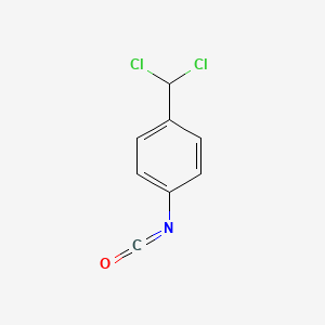 molecular formula C8H5Cl2NO B6328438 4-(Dichloromethyl)phenyl isocyanate, 95% CAS No. 1357626-45-9