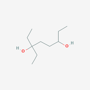 molecular formula C10H22O2 B6328459 3-Ethyl-3,6-octanediol CAS No. 27838-99-9