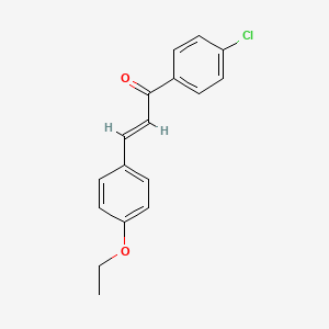 (2E)-1-(4-Chlorophenyl)-3-(4-ethoxyphenyl)prop-2-en-1-one